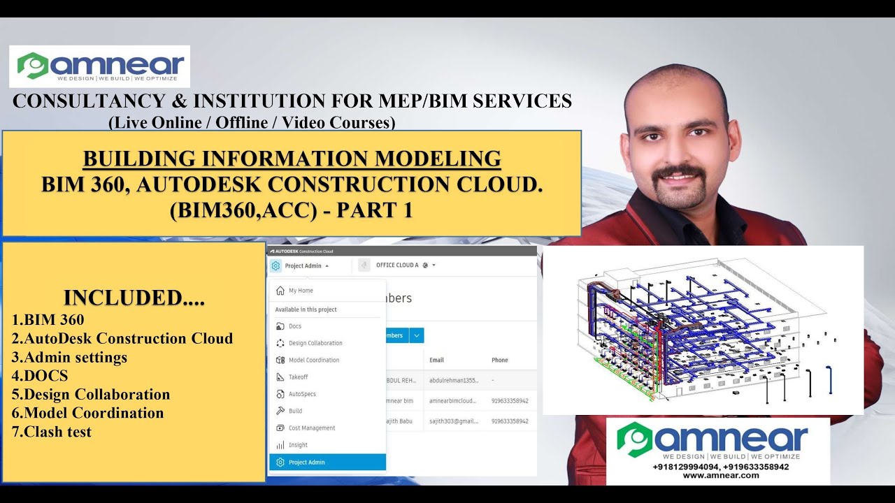 BIM 360|AUTODESK CONSTRUCTION CLOUD|PART 1|BIM360|ACC|CLASH TEST|COLLABORATION|COORDINATION|DOCS|