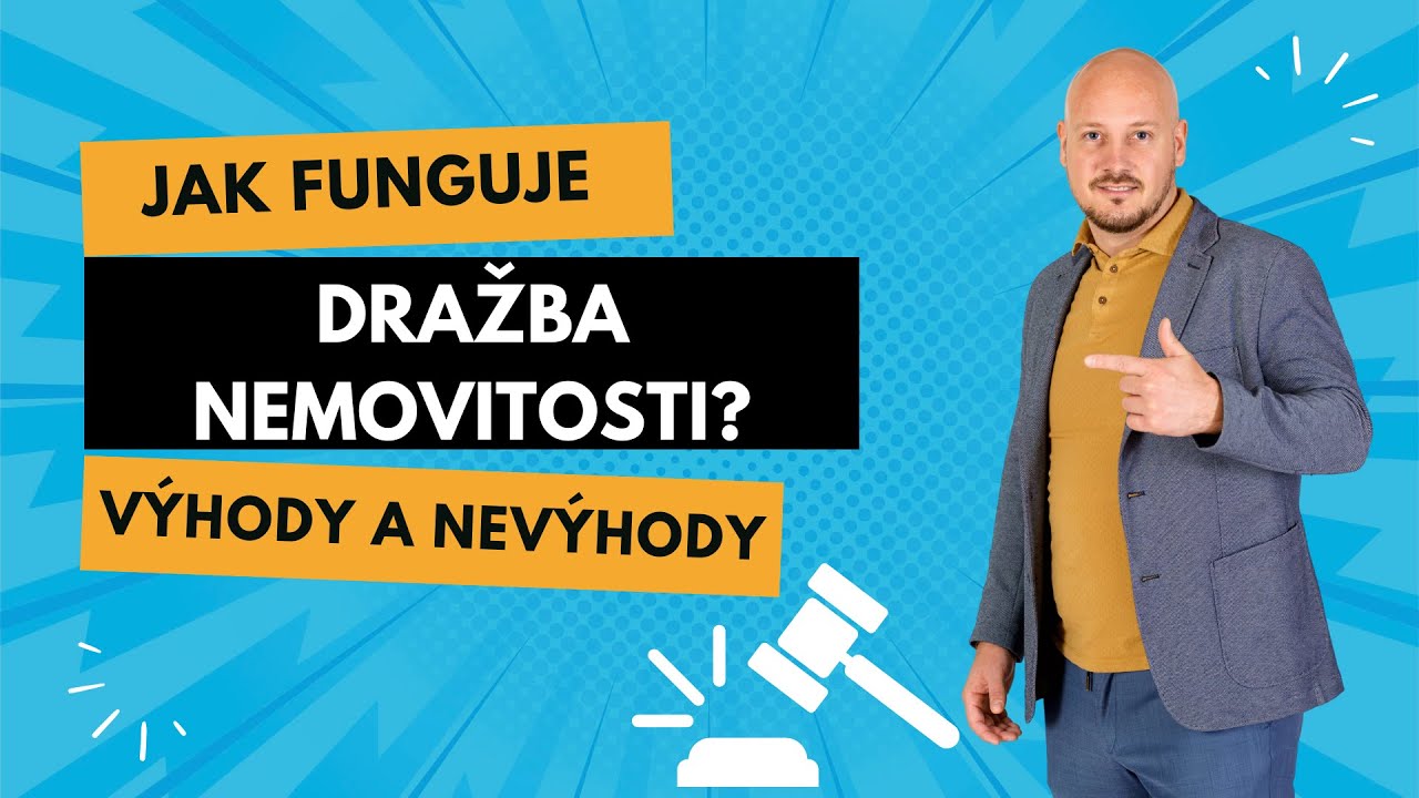 Jak funguje dražba nemovitosti❓🏡 Výhody a nevýhody ✅ Jaký je průběh dražby❓ Kdy se dražba vyplatí❓🙏
