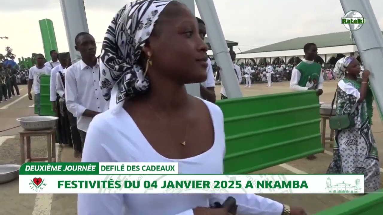 DEFILLE DES CADEAUX  DES C. E.  K , O. F. KI ET MANDOMBE  06 JANVIER 2025