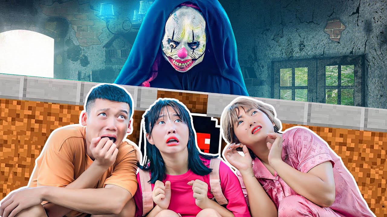 Thử Thách 24h Xây Nhà An Toàn Của Hạt Tiêu Để Chống Lại Ông Kẹ Trong Thế Giới MINECRAFT- Táo Xanh TV