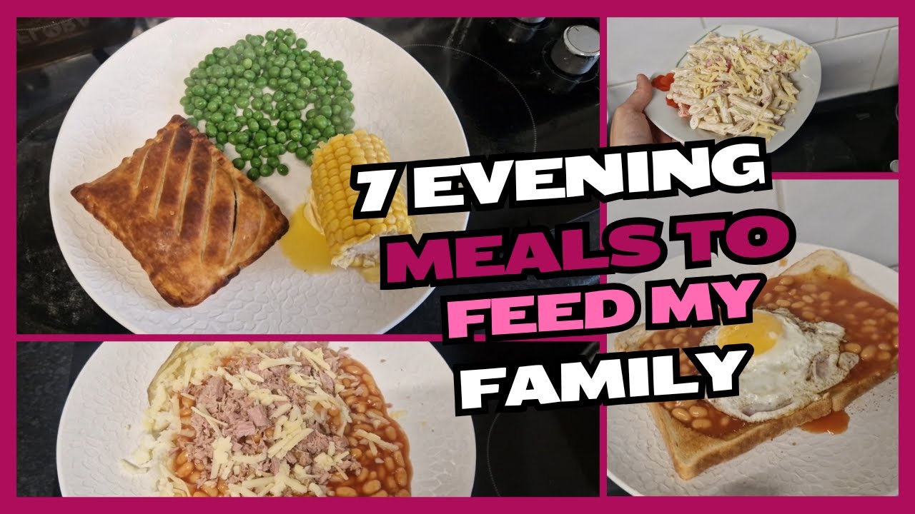 Meals of the Week | Feed My Family #whatsfordinner