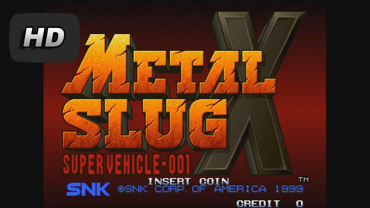 Metal Slug X - Intro Opening HD