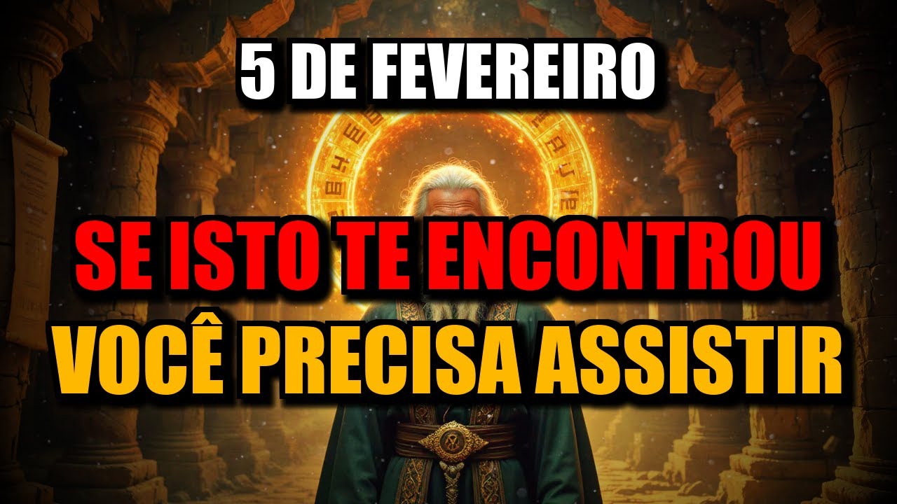 Escolhidos, Em 5 de Fevereiro, Esta Mensagem Proibida Encontrou Você Por Uma Razão