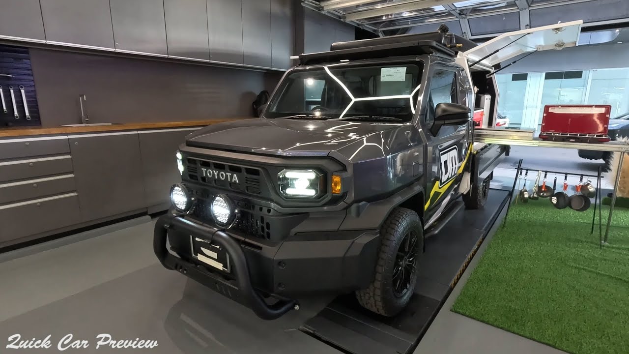 2025 Toyota IMV 0 Camping Car (2025 Toyota Hilux Camping Car) | Exterior & Interior Preview 4K