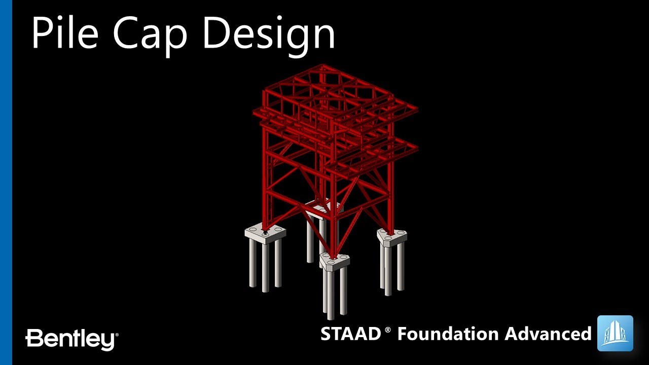 Проектирование наголовника сваи - STAAD Foundation Advanced