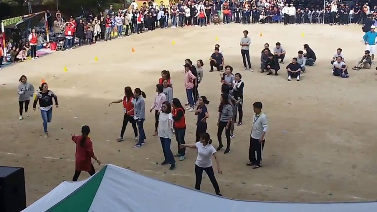 초등학교 운동회 엄마대표계주(소음 주의 ㅋㅋ), Moms' relay race - [Yeongyeong] 20161022