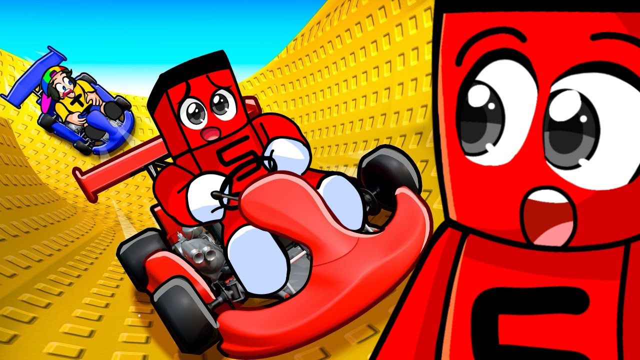 Go Cart ile 989.657.898 Km Hız Yaparak Kaydık !! - Roblox