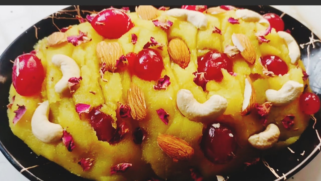 5 minute mai banaaye bilkul shaadi mai banne wala suji ka halwaad/#yummydessert  #viralvideo