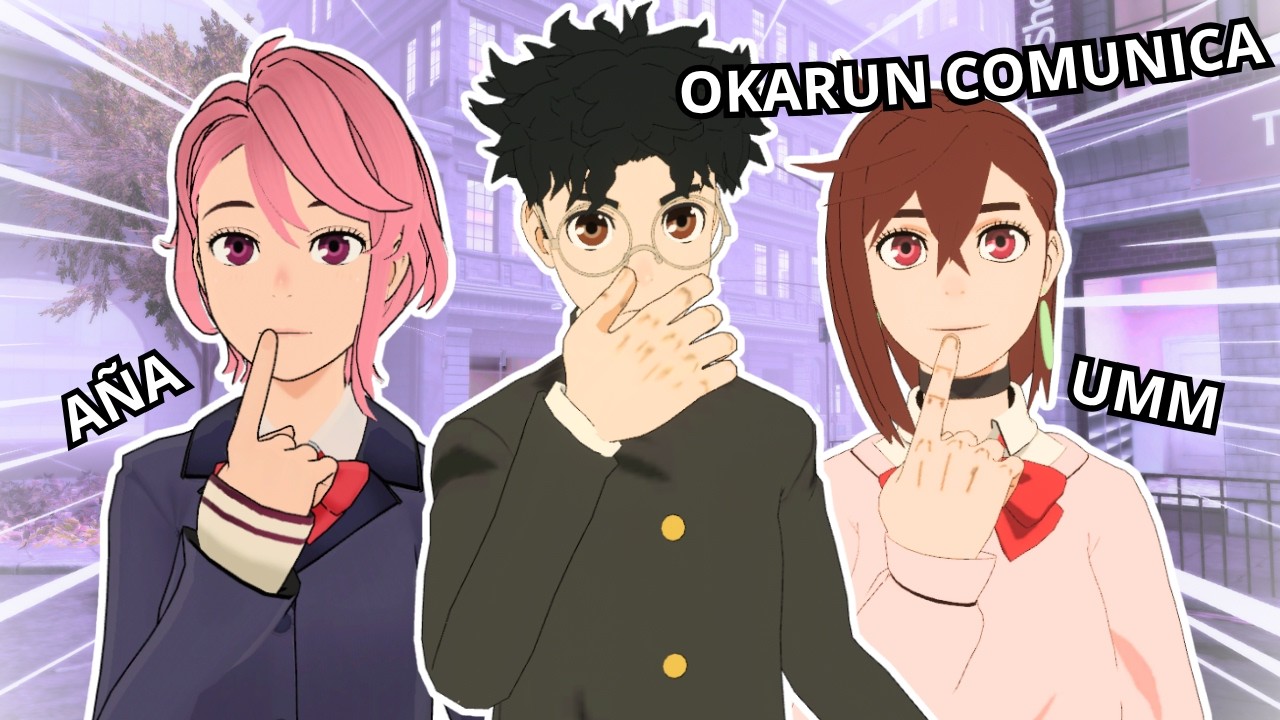 OKARUN y MOMO se van de VIAJE | DAN DA DAN VR