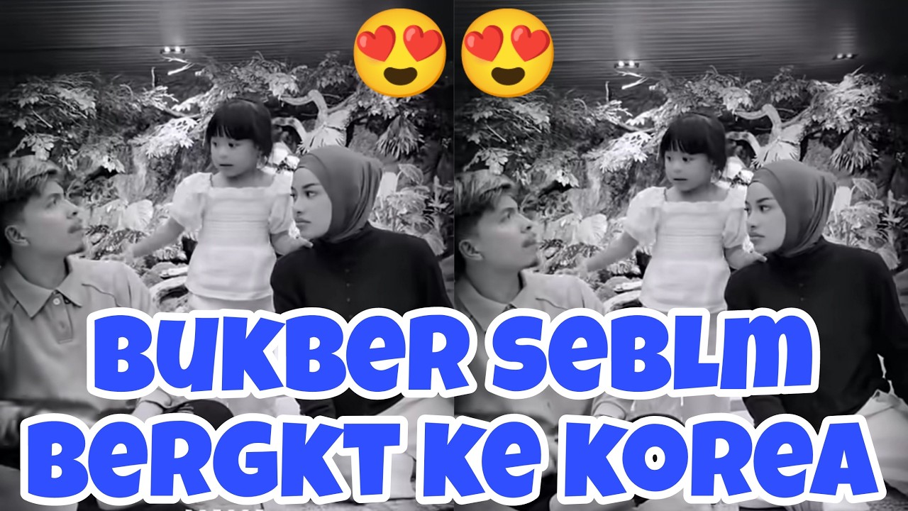 BUKA BERSAMA KELUARGA THE ATTA FAMILY, SEBELUM BERANGKAT KE KOREA. PAPATA DAN AMEENA HAPPY