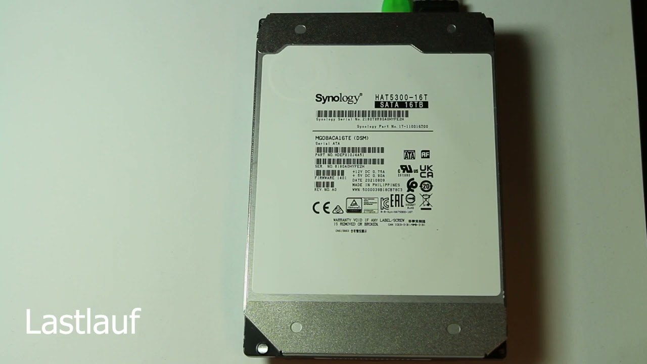 Soundcheck: Synology HAT5300 16T mit 16 GB