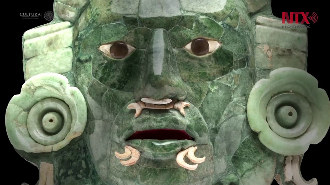 Regresa Máscara de Calakmul a Museo de Arquitectura Maya