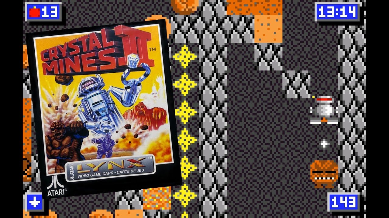 Today's game pick #10 Crystal mines 2 (Atari Lynx , 1990)