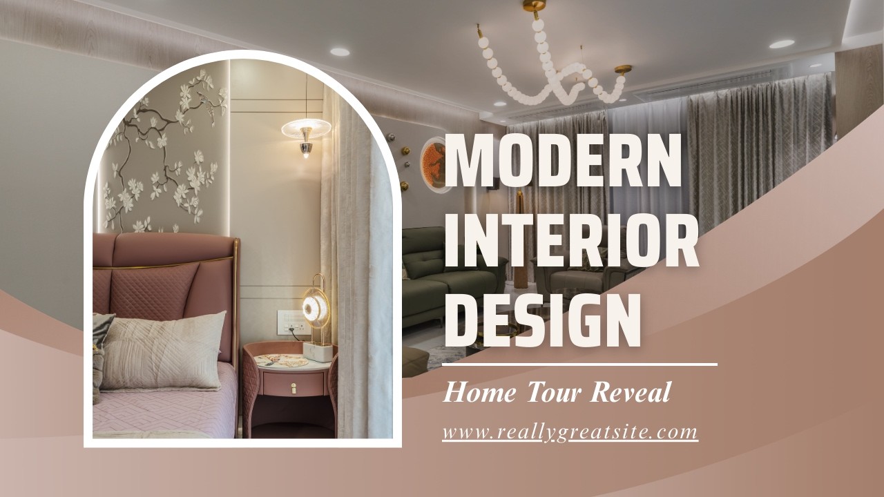 3 BHK Full Home Tour  | Luxury & Aesthetic Interior Makeover by Design Touch Studio