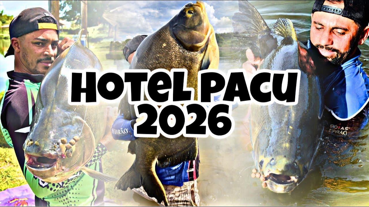 HOTEL PACU - As melhores DICAS para a sua PESCARIA em 2026!