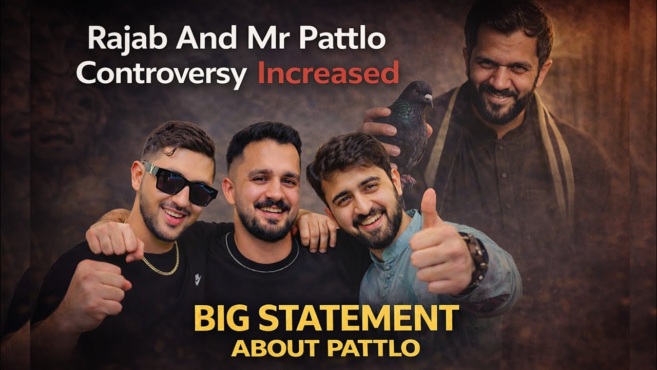 Patlo key name ka Page hi Phadd dia, Rajab butt big Statement about Mr Pattlo, Controversy increased