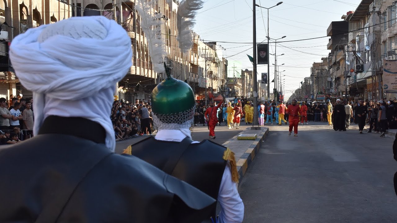 جزء من تشابيه واقعة الطف موكب الحسين يجمعنا / اهالي البياع يوم العاشر من شهر محرم 1446هـ #البياع