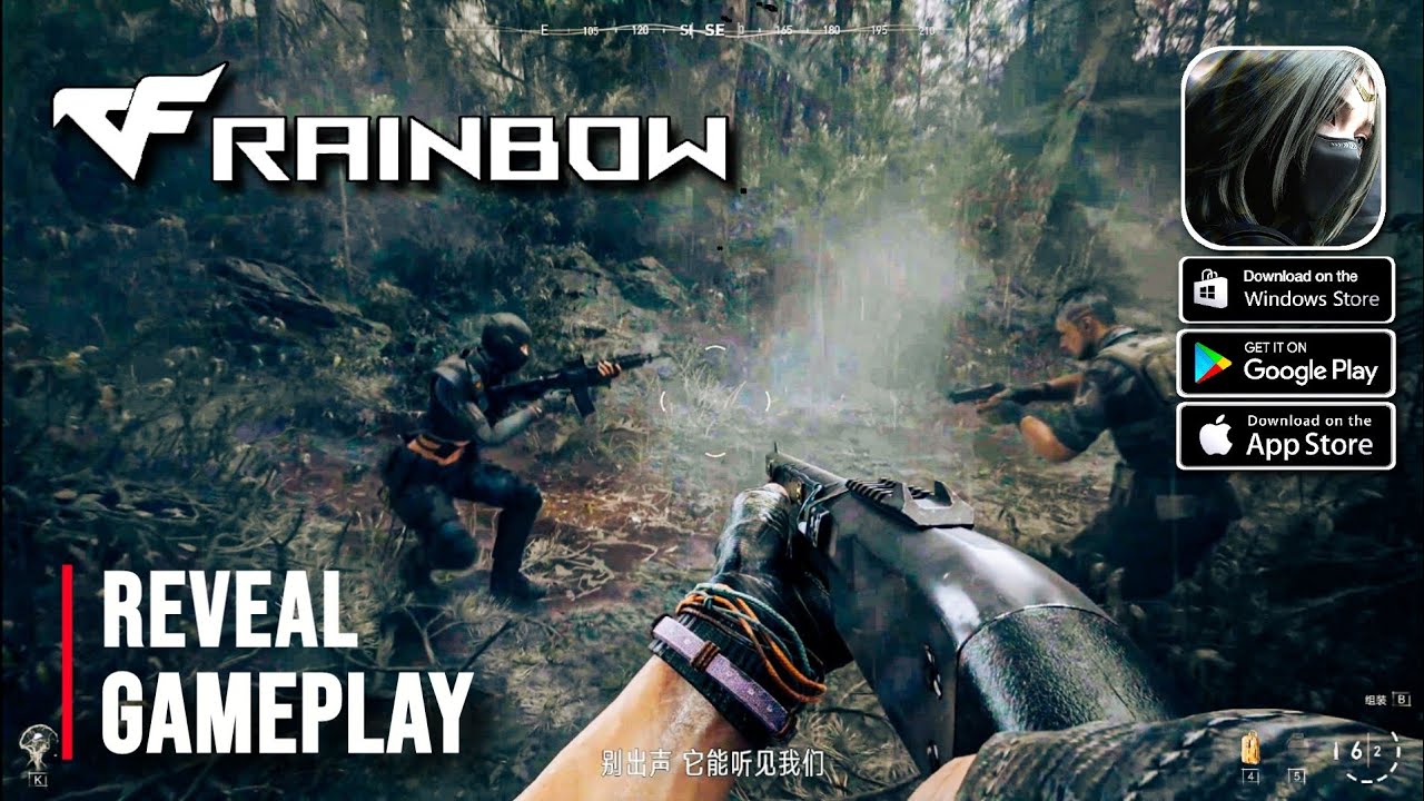 Cross Fire: Rainbow GAMEPLAY - New FPS Horror Game First Reveal Trailer - PC Android IOS