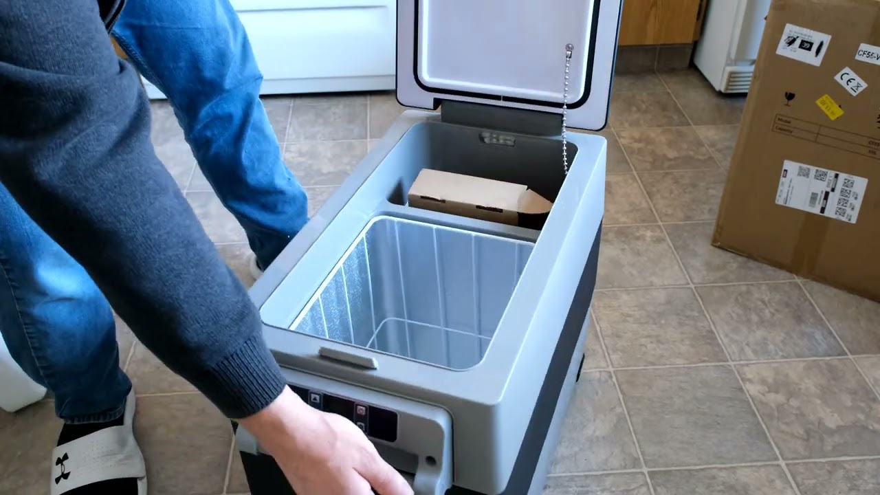 VEVOR 55L (Same Alpicool , Costway) car portable fridge review. Wrong compressor installed. Noisy