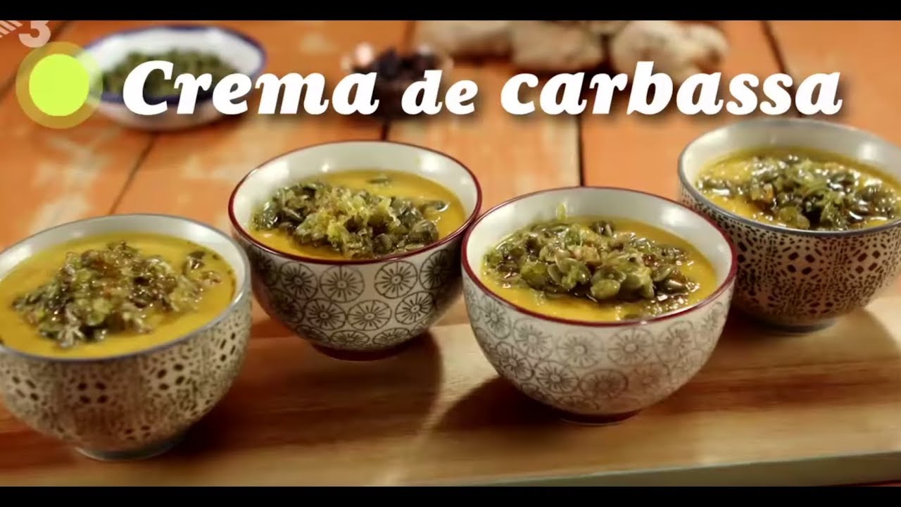 Crema de carabassa