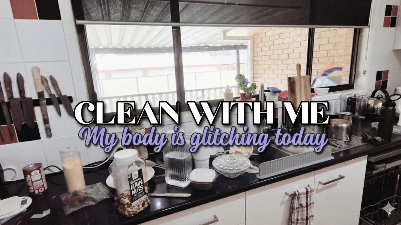 A day in the life of a mum with FND | Realistic Clean With Me | FND mum