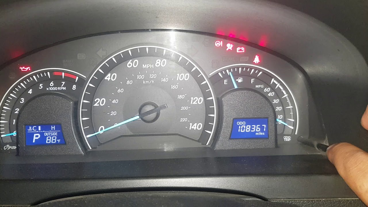 Toyota Camry v50 - ECO . Камри ЭКО режим