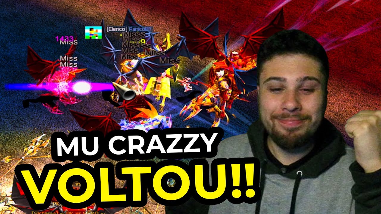 O MU CRAZZY VOLTOU!! 97D RAIZ NA &Aacute;REA! QUE SAUDADE