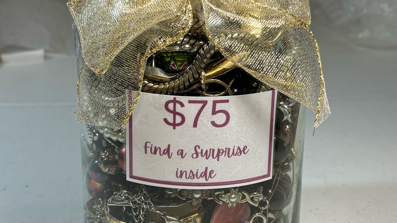 $75 Mystery Jewelry Jar - Amazing Finds 😍