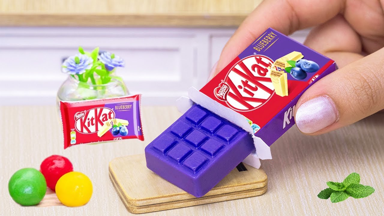 Удивительный торт KitKat | Лучшие рецепты украшения миниатюрных фиолетовых шоколадных тортов ❤️ Б...