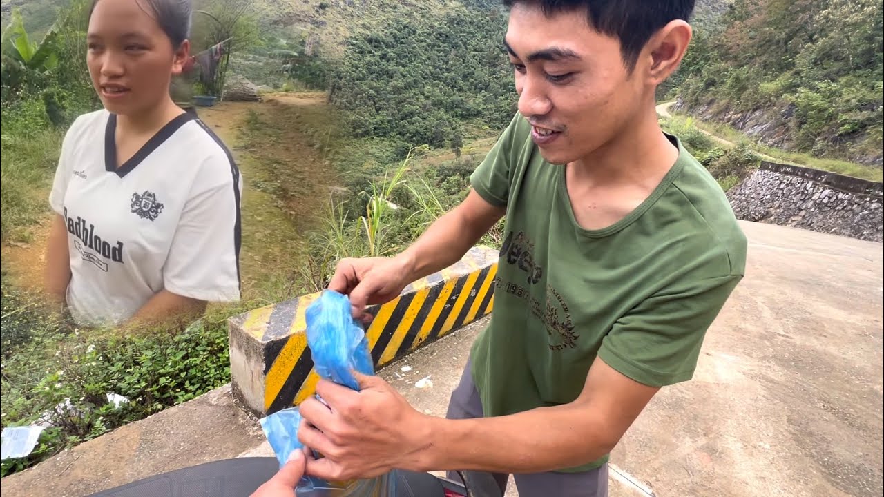 Đứt ruột với em phong,khi trời gi&uacute;p c&oacute; được m&oacute;n qu&agrave; để ra mắt em mỳ khiến ai xem cũng phải cười..!