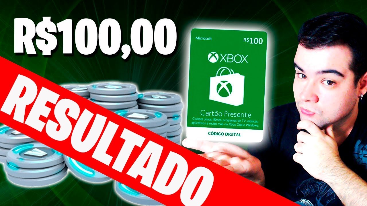 RESULTADO DO SORTEIO - GIFT CARD R$100,00