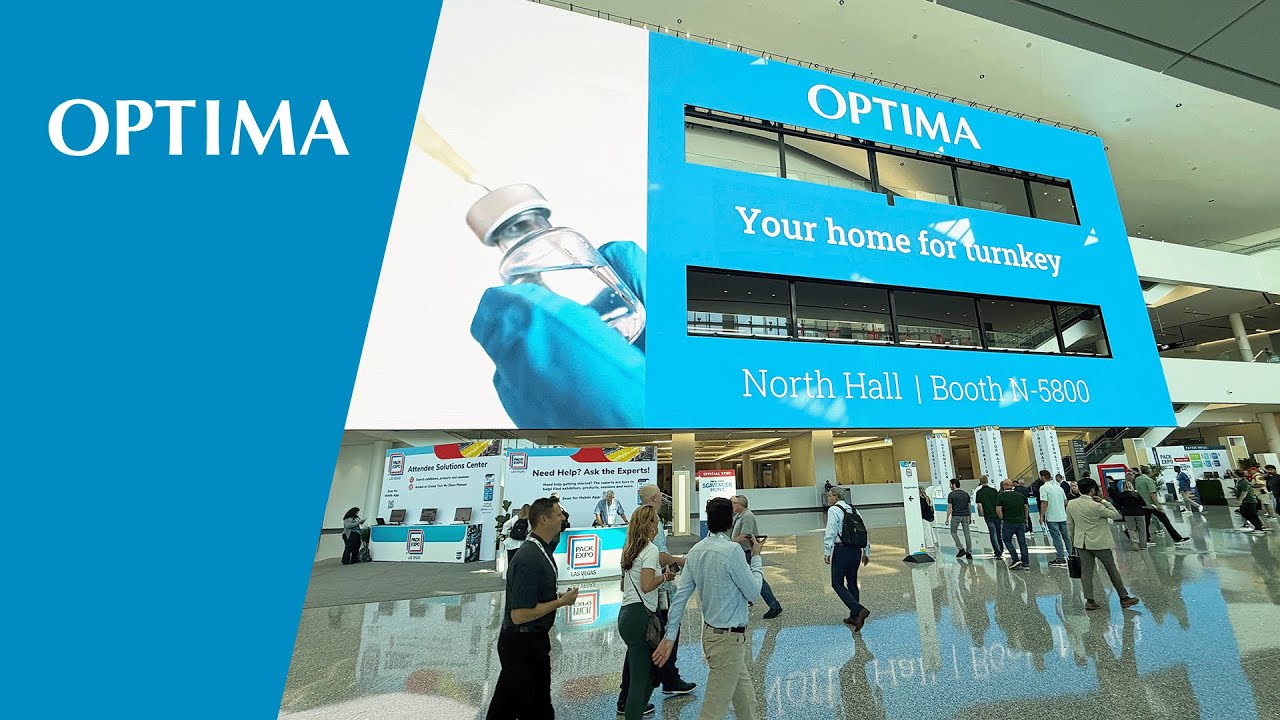 OPTIMA at PACK EXPO Las Vegas 2025 &ndash; Innovation. Collaboration. Future.