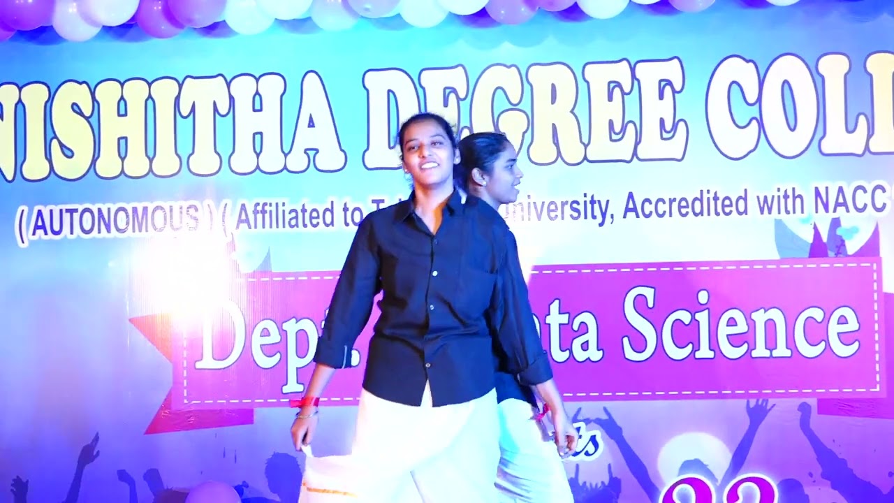 Nishitha Degree College arnima23 full video