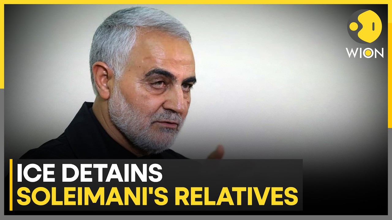 ICE Arrests Two Relatives of Slain Iranian General Qasem Soleimani | WION News