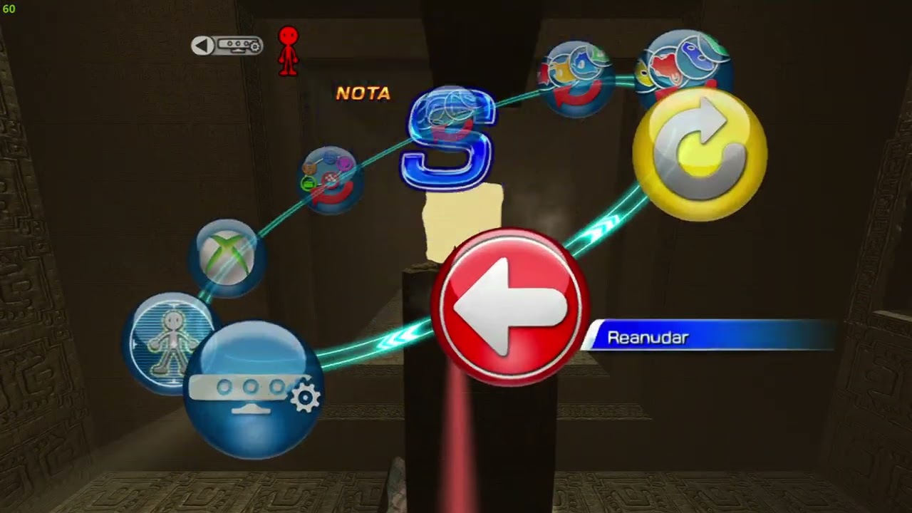 Sonic free riders [No Kinect patch] Pause menu glitch