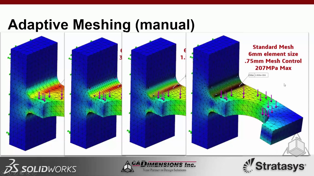 Lunch & Learn - Adaptive Meshing - Make sure your FEA results are correct