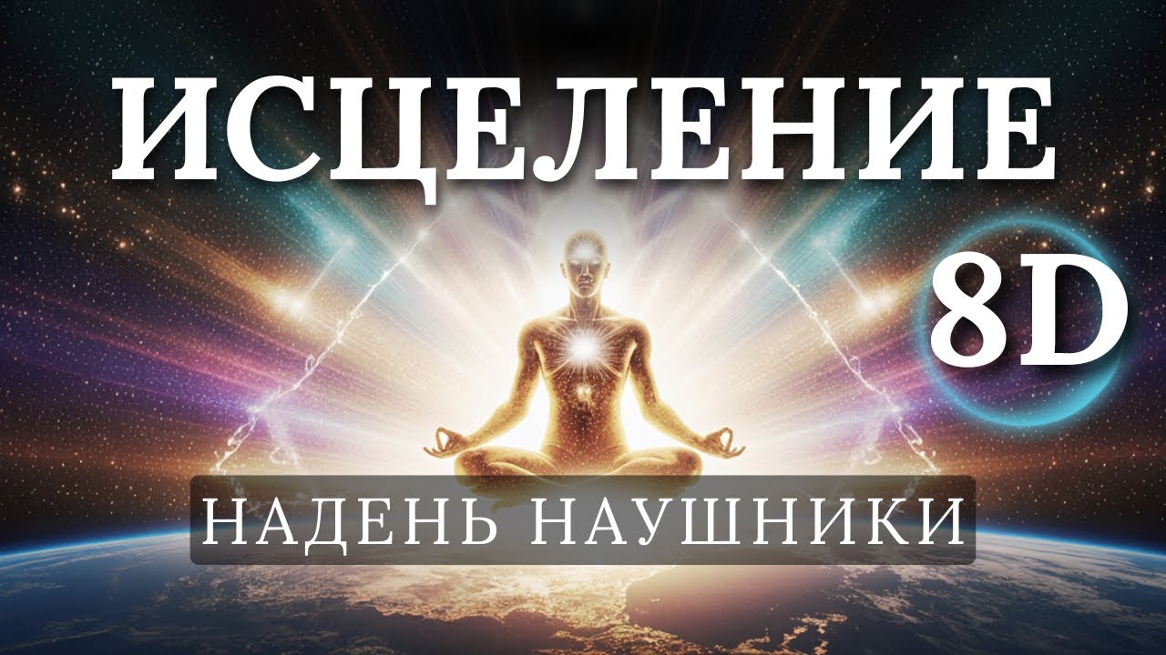 Сверхмощная 8Д медитация исцеления тела | восстановление, регенерация клеток