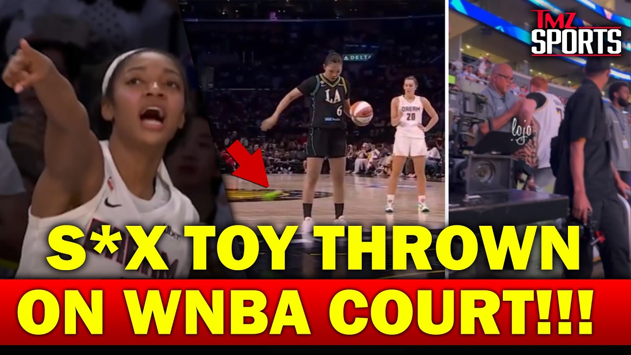 S*x Toy Thrown On Court At WNBA Game (Again), Alleged Thrower Caught | TMZ Sports