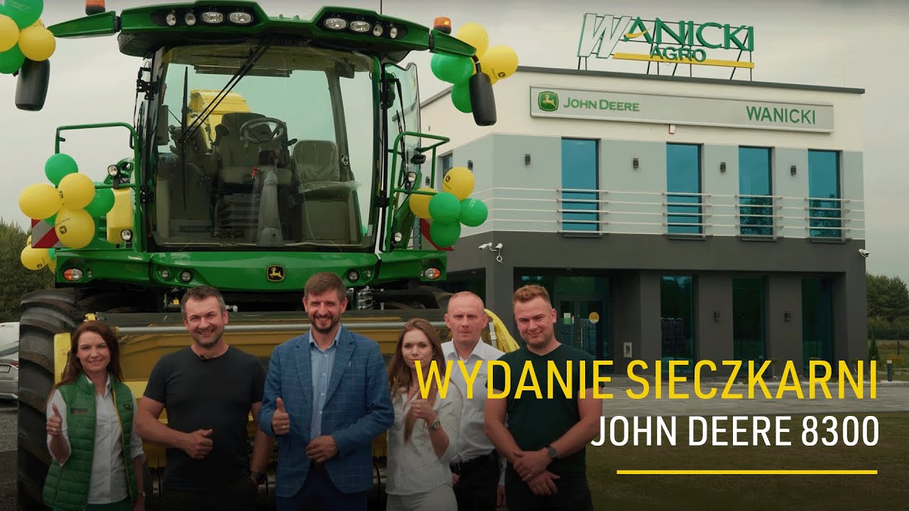 Wydanie sieczkarni John Deere 8300 | Wanicki Agro Dąbrowa Tarnowska