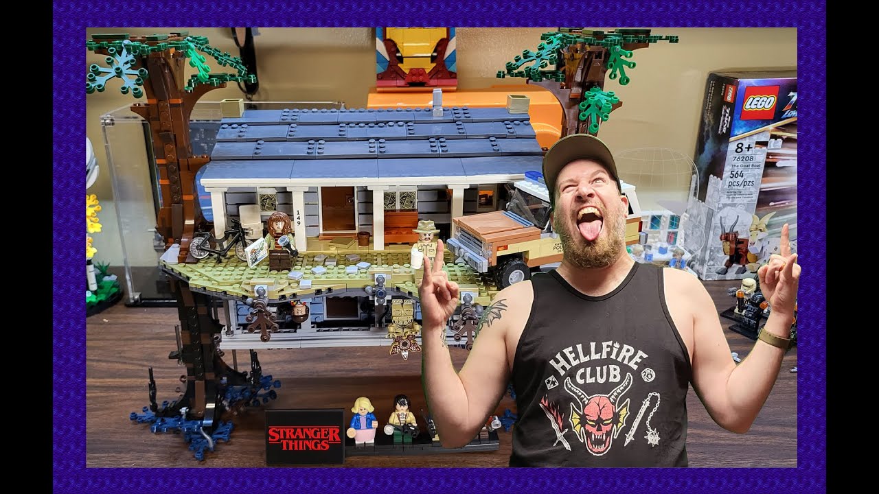 The Upside Down Knock Off review! - Lego Stranger Things  - set 75810