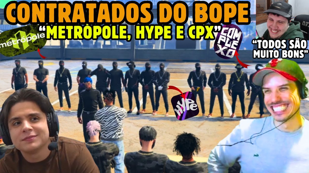 😲NOVOS CONTRATADOS do BOPE PAULINHO O LOKO? PODEROSO BAGUAL APRESENTOU! CAPITAL GTA RP