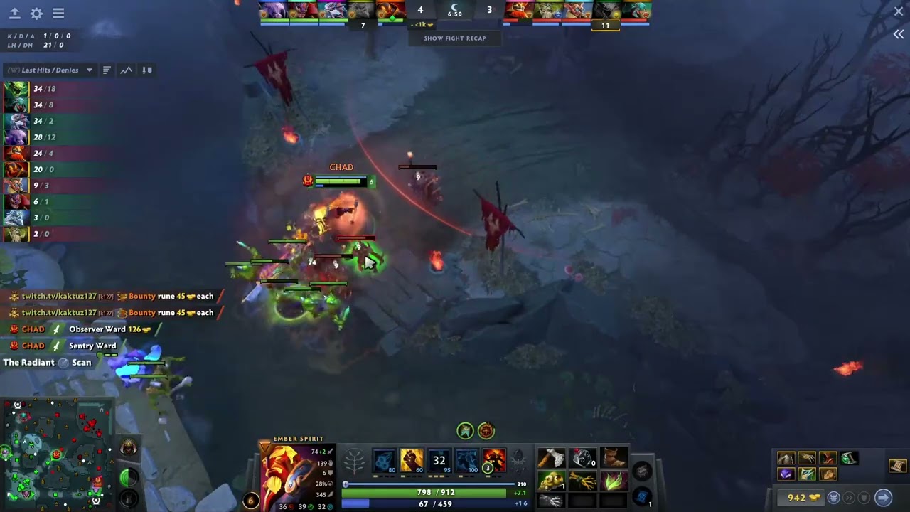 Как играть на центральной линии ember spirit (CHAD) против viper - Dota 2