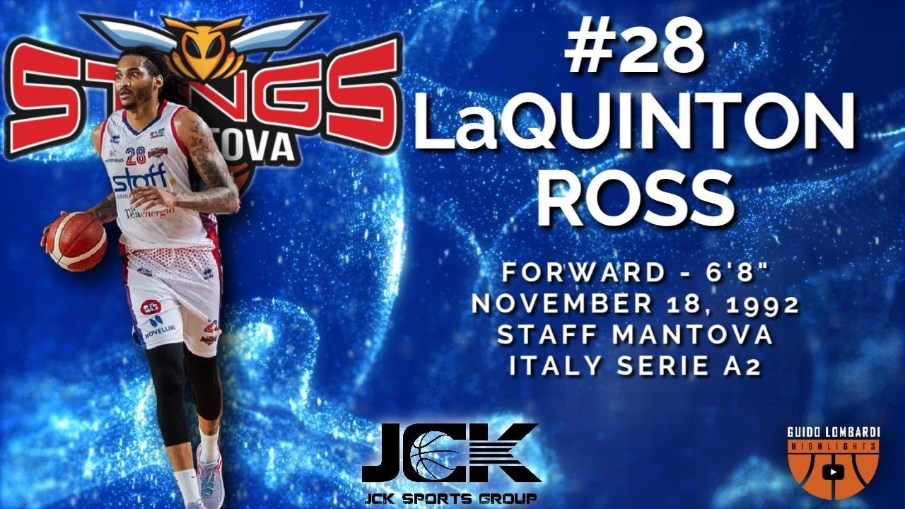 LaQuinton Ross - Staff Mantova Highlights 2022/23