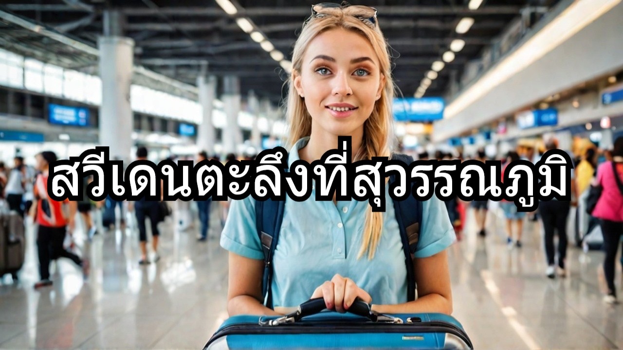 ชาวสวีเดนดูถูกเมืองไทย แต่ตะลึงเพียง 5 นาทีที่สนามบินสุวรรณภูมิ! การเดินทาง 7 วันที่เปลี่ยนชีวิตเขาไ