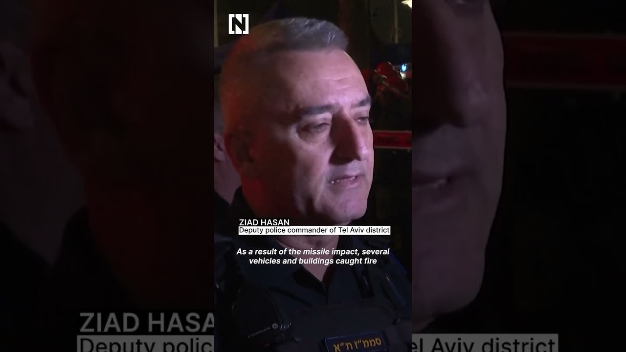 Iran attacks central Israel