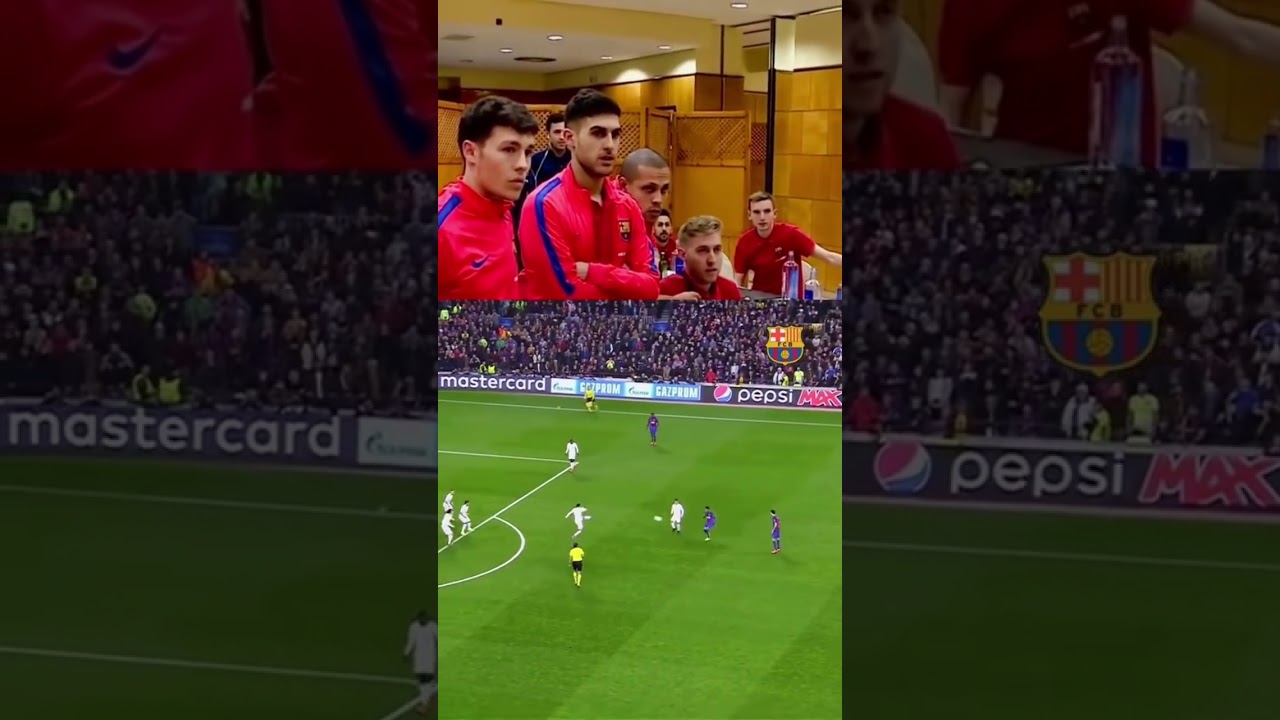 Reaction to sergi Roberto goal🔥😍
