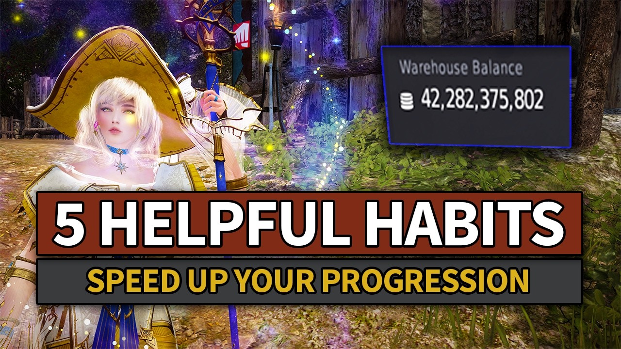 5 Habits That Will Speed Up Your Progression in Black Desert