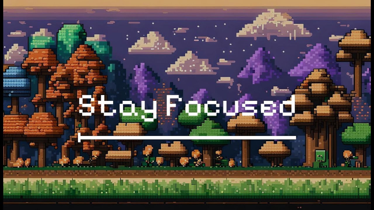 🕹️ 16-Bit LoFi Game Music for Focus: Ultimate Coding & Study Playlist | Chill Beats to Concentrate