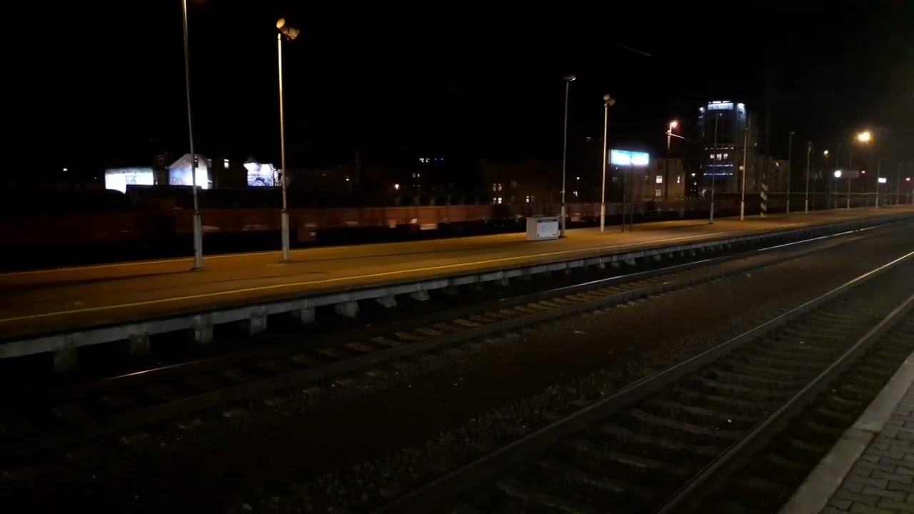 VLAKY - Praha Libeň - 1.1.2023 - NOČNÍ PROVOZ