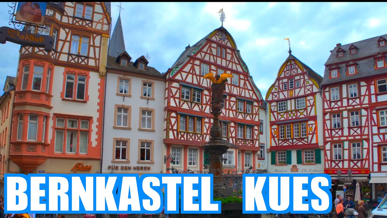 Bernkastel Kues 2024 🇩🇪 Moselle Valley Germany ☀️ Walking tour
